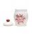 Christmas kitchen brunch coffee sugar and creamer set container ceramic with lid and holder