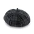 Import Classic Festival Grid England Red checked Lady Romantic Bowler Wool Berets from China