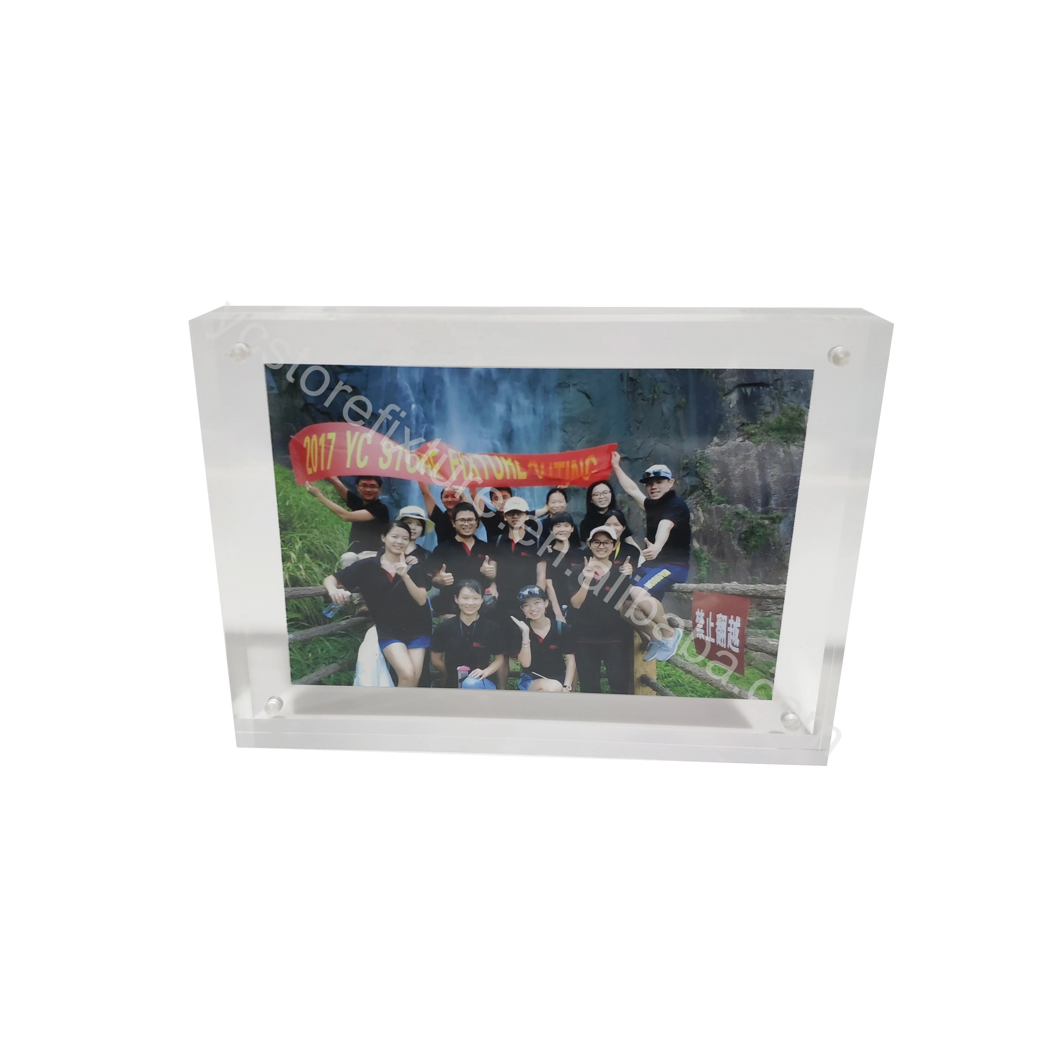 Clear Acrylic Photo Frame with Magnets
