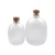 Clear Glass Empty Bottle 250ML 500ML Wine Containers With Bottle Stopper For Hold Bourbon, Brandy, Liquor, Juice, Water, etc