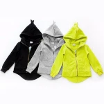 Clothes Little Boys Coat With Zipper Child Spring Fancy Cartoon Design Coats For Kids