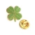 Clover Lucky Irish Shamrock Metal Enamel Badge Lapel Pins