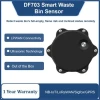 CNDINGTEK Ultrasonic Smart Bin Sensor level trash bin for Waste Management IP68 NB-IoT/ LoRaWAN/Sigfox/GPRS