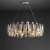 Import Cognac color luster crystal chandelier villa luxury crystal decoration lamp leisure place chandeliers & pendant lights from China