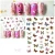 Import Colorful Butterfly Nail Sticker Decal DIY Insect Wraps Tattoo Nail Art Stickers Nails Decorations Manicure Watermark Tips Tools from China