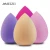 Import colorful water drop makeup sponge soft powder puff wet dry use quick make up egg foundation sponge puff beauty tool from China