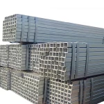 Construction Building Materials Black Rectangular Iron Pipe 40x60 Galvanized Rectangular Steel Pipe