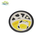 cow bamboo fiber kids dinnerware sets dinnerware