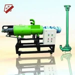 Cow dung dewatering machine Solid liquid separator farm machinery