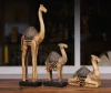 Crafts Retro Creative Resin Desktop Ornaments Bedroom Living Room Home Decor Office Camel Sculpture