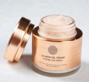 Cre8skin Salmon Oil Facial Cream Whitening Lightening Anti-Aging Anti-wrinkle Moisturizer Natural Lotion Made in Korea