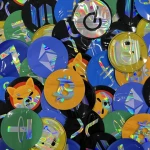Creative Coin Packaging Bags Plastic Resealable Child Proof ZipLock Holographic Die Cut Mylar Bag