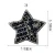 Import Crown Hot Notes Star Cat Embroidery Sew Patches for Clothing By Diamond Rhinestones Black Iron on Stick Applique Jersey from China