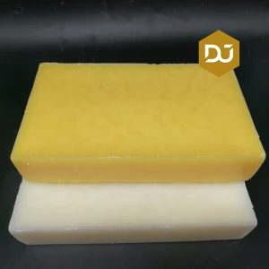 Crude pure beeswax slab / block factory direct sale