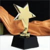 Crystal trophy base with  star gift trophy Wholesale souvenir gift custom