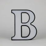 Custom acrylic 3d lighted led logo sign board LED acrylic backlit sign letters led light up letter for advertising display