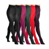 Custom and Wholesale girls ladies and women&#39;s winter high waist female thick warm fleece lined thermal tights
