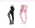 Import Custom Breathable Fitness Apparel  Womens Gym Sports Fitness Clothing Light Pink Yoga Leggings from China