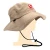 custom brush cotton bucket hat good quality larger brim bucket hat