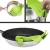 Import Custom design universal size adjustable clip-on kitchen food strainer silicone flexible snap strainer from China