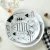 Import Custom logo dinnerware Japanese printed ceramic tableware sushi plate dinner plate with printing from China