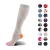 Import custom logo medical Elite football yoga Compression Socks nurse Women Athletic Socks knee high no slip socks from China