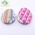 Import Custom logo Promotional double side portable mini compact folding pocket cosmetic makeup hand mirror from China