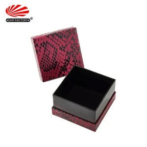 Custom Pattern Neck Lid Rigid Chipboard Paper Bow Tie Gift Boxes