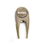 Custom printing blank metal golf ball marker divot repair tool for gifts