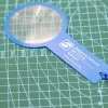 Custom PVC material AM817 140*70mm hand hold magnifier glass for reading