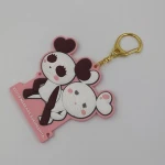 custom tangle-free 3D cute animal cartoon soft pvc earphone cable winder