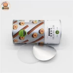 Custom various and printing  potato chips & prawn crackers paper cans packaging cookies and cake cardboard paper tube packaging