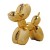 Customizable High-quality Golden Cool Dog Style Indoor Home Decoration