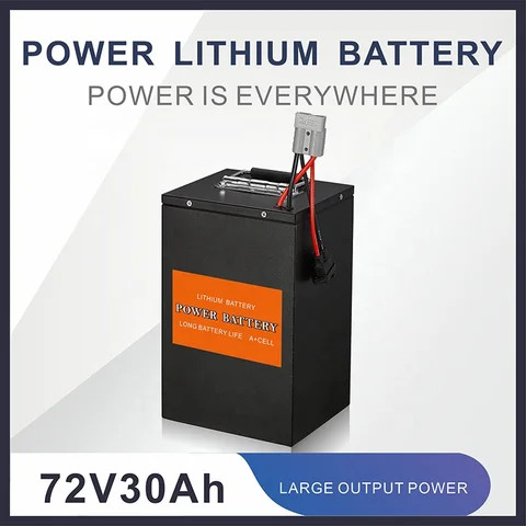 Customized E-bike Motorcycle Escooter Lithium Battery Pack 24V 36V 48V 60V 72V 10Ah 12Ah 20Ah 30Ah 50Ah 80Ah Lithium Ion Battery