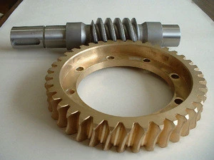 customized high quality precision casting worm gear drive