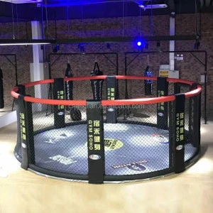 customized indian used new functional boxing ring floor mma fighting cages for sale