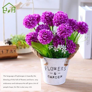 Customized new design floor decorative metal flower pot garden pot vase