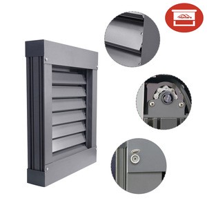 Customized ready made remote controlled outdoor Sun window Shutter