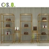 Customized Size Bag Shop Display Bag Display Cabinet Showcase Modern Design Handbag Shelf