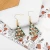Import Cute Cartoon Oil Dripping Colorful Christmas Tree Christmas Gift Earrings and Necklace Set from China