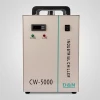 CW-5000DG Industrial Water Chiller for 80/100W CO2 Laser Tube Cooler