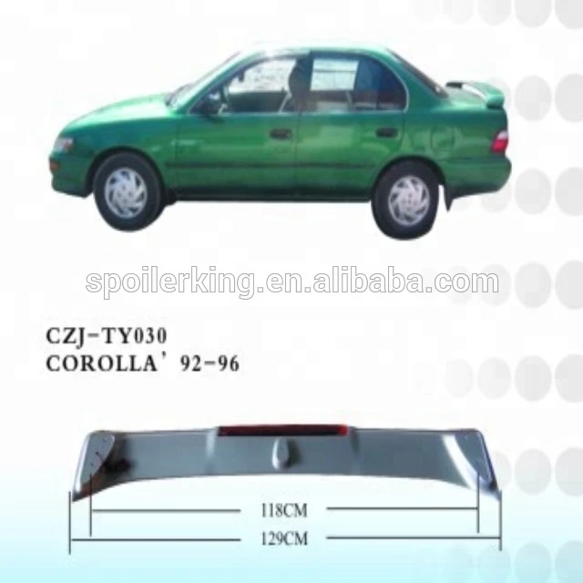 CZJ FOR TOYOTA COROLLA 92-97 CAR REAR SPOILER