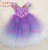 Import Danyiballet Long Mesh Dress  Professional Custom Size  Performance Wear Girls Purple Cheap Ballet Dance Romantic Tutu from China