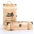 Import Dark Torched Wood Double Bottle Wine Case Wooden Wine Box from China