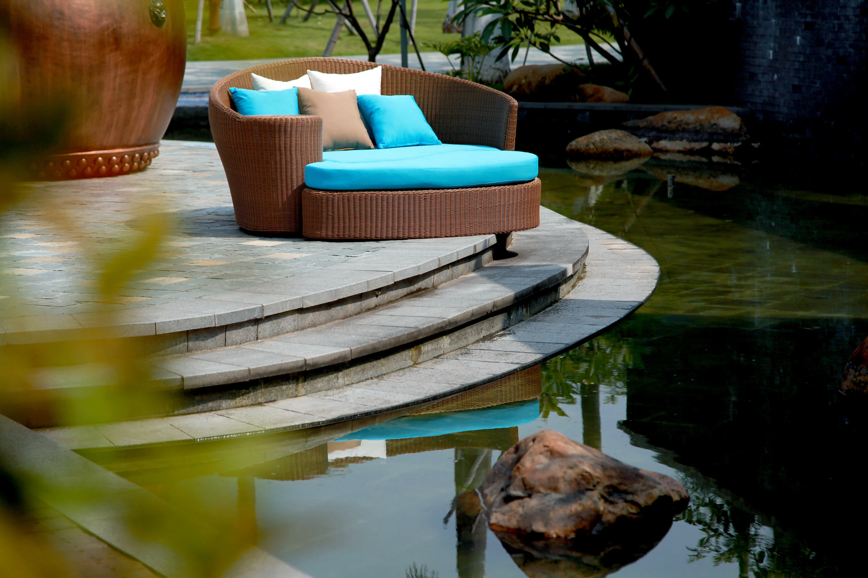daybed outdoor round sofa bed