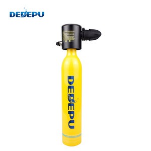 DEDEPU 0.5L S3000PLUS D set spare air oxygen tank up to 15 minutes dive mini scuba system diving equipment kit