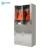Import Deluxe 304 Stainless Steel Lockers Double Tiers Lockers For Working Area and Clean Room from China