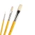 Import Detail Fine Art Supplies Long Flat Bristle Hair Artist Oil Paint Brushes Set from China