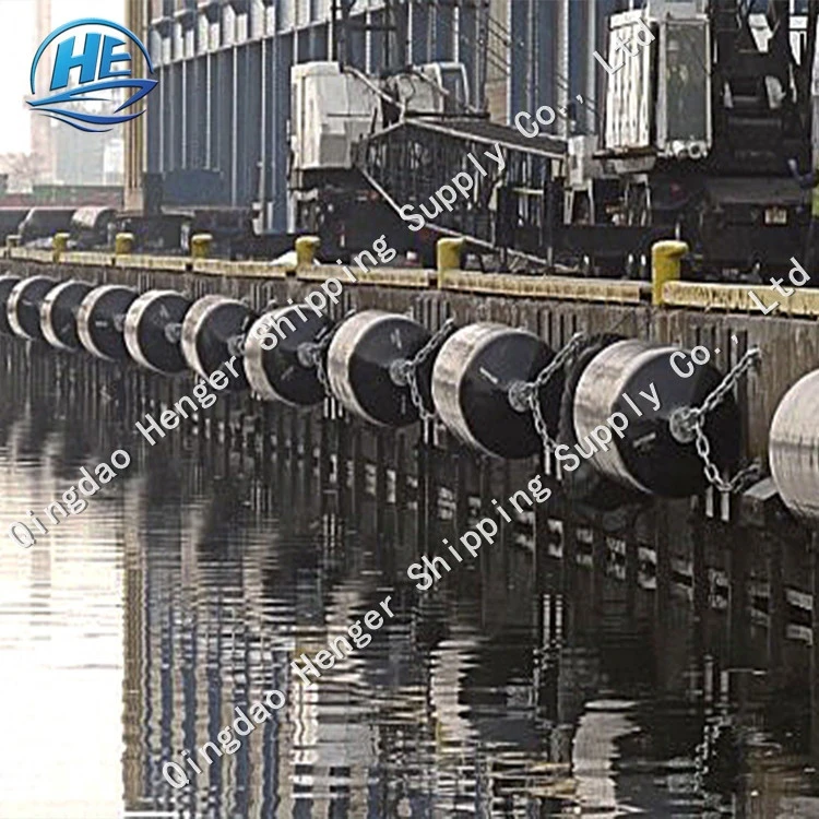 Dia 1500mm x 3000mm Ship Protective Boat Accessories EVA Foam Filled Fenders For Dock or Port