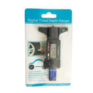 Digital tire depth gauge